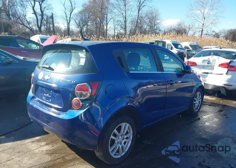 2013 Chevrolet Sonic Lt Auto z USA, uszkodzony, nr VIN 1G1JC6SGXD4126401